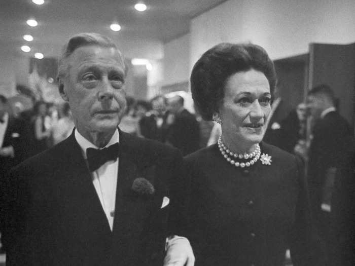 King Edward VIII abdicated the throne so that he could marry an American divorcee, Wallis Simpson, in 1937.