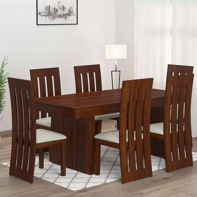 Best 6 Seater Dining Tables In India, 6 Chair Dining Table Modern Design