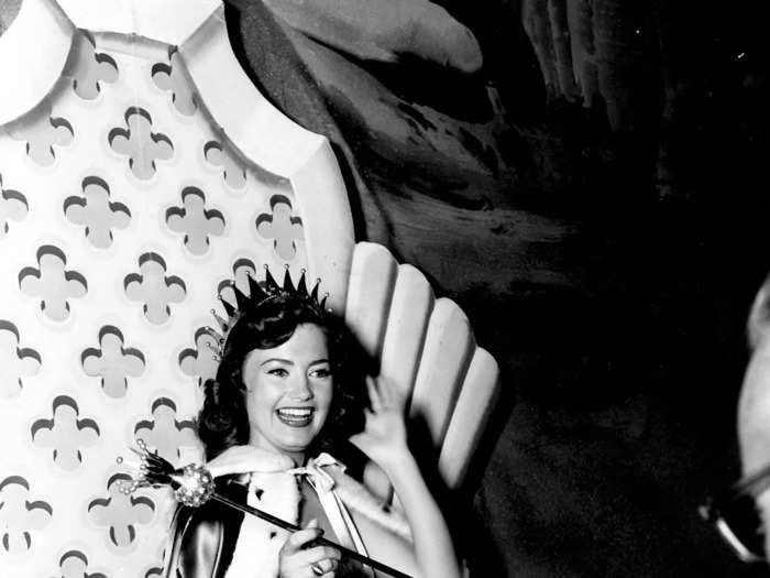 New York's Jackie Loughery became the first Miss USA in 1952 while wearing a leotard.