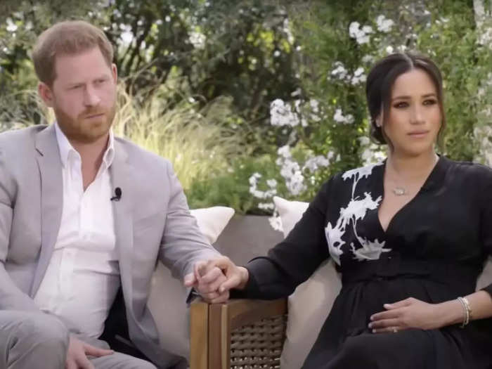 The Duchess of Sussex combined elements of her royal and California style for her bombshell Oprah interview in March.