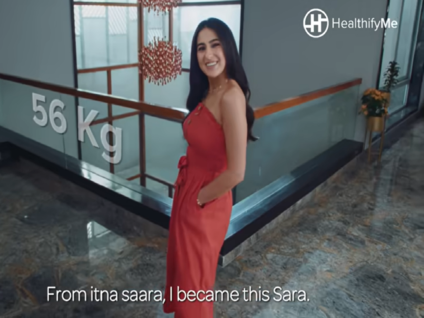 
Sara Ali Khan gets candid about her weight loss journey for HealthifyMe's first-ever brand campaign
