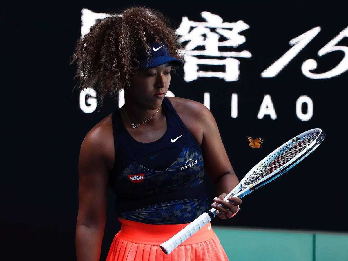 Naomi Osaka wore custom butterfly shoes in a callback to her viral