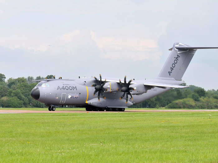 Airbus sells more than just commercial airliners, it also sells military transport aircraft.