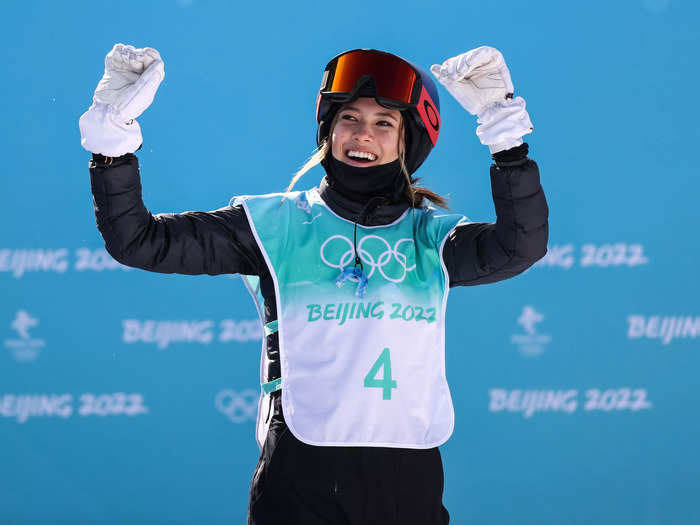 Eileen Gu is a freestyle skier representing China at the 2022 Winter Olympics in Beijing.
