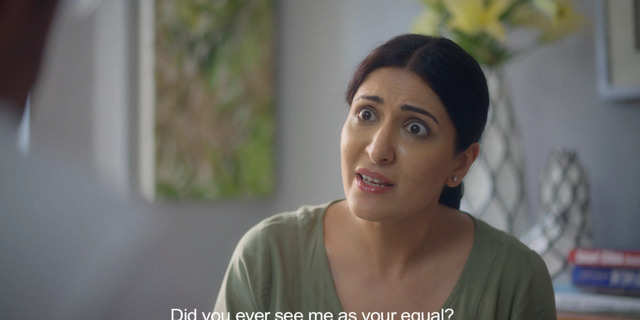 
Ariel's latest ad asks, "If men can share the load equally with other men, why are they not doing it with their wives?"
