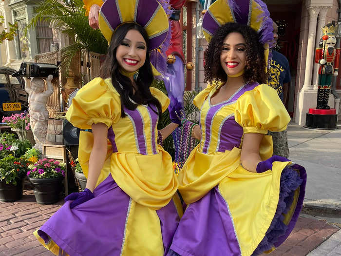 Universal Orlando's Mardi Gras festival is included with park admission.