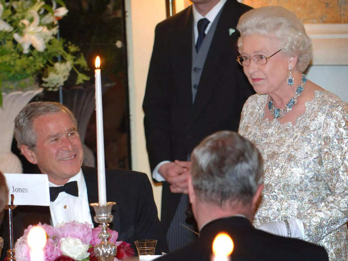 In 2007, the Queen poked fun at President George W. Bush when he accidentally said she had celebrated the US bicentennial in 1776 instead of 1976.