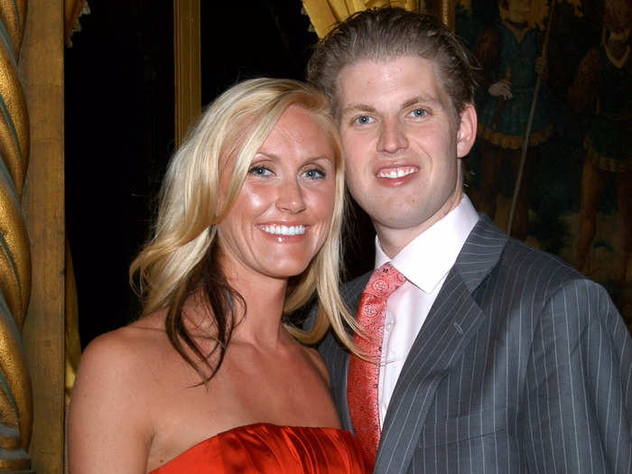 2008: Eric Trump and Lara Yunaska met while out with friends and began dating three months later.