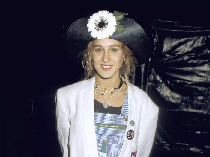 At a September 1988 charity event, Parker established something that's still true today: She loves a hat.