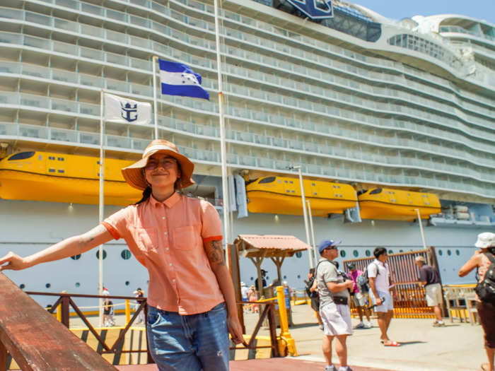 I sailed on the largest cruise ship in the world, Royal Caribbean's Wonder of the Seas.