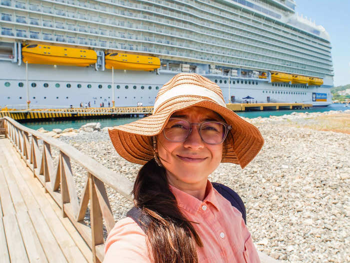 I recently took my first cruise on the world's largest cruise ship to the western Caribbean.