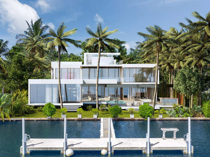 This $59 million mansion in Miami's star-studded Indian Creek neighborhood is now accepting payment in Bitcoin.