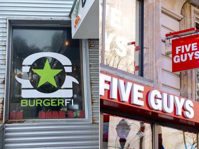 I compared the same meal from BurgerFi and Five Guys to see which was better.
