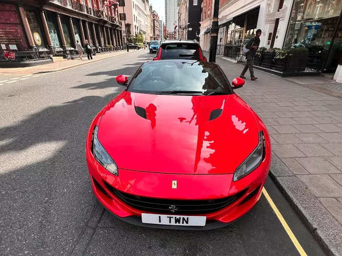 I drove a Ferrari Portofino in London, UK, from a luxury car rental service. It was much easier than I anticipated.