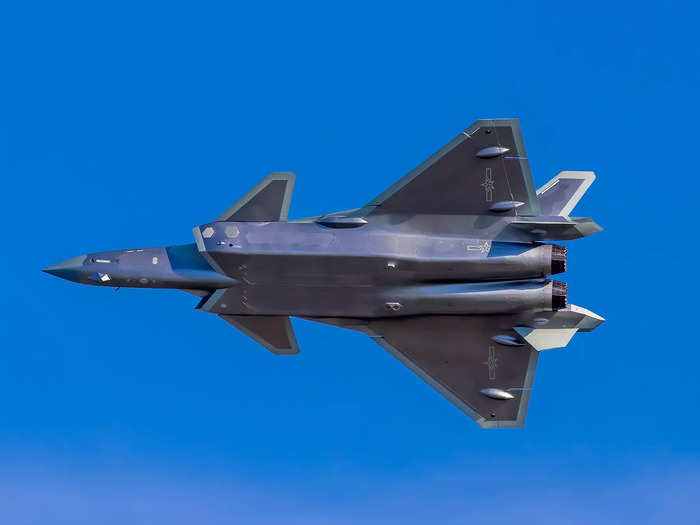 The Chengdu J-20 is China's most advanced stealth fighter jet.