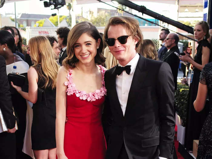"Stranger Things" stars Charlie Heaton and Natalia Dyer reportedly started dating in 2017.
