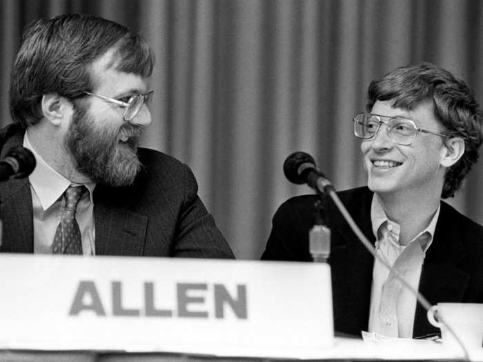 Allen made his fortune building Microsoft with Bill Gates