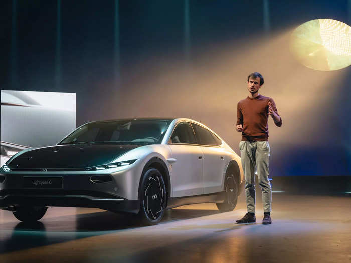 After six years of development, Netherlands-based electric-vehicle startup Lightyear unveiled its first production-ready car on Thursday: the Lightyear 0.