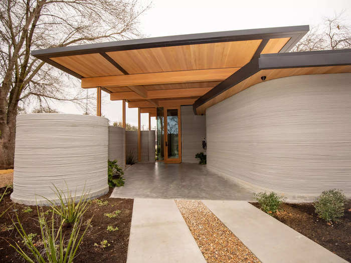 Homes made using 3D printers now exist around the world, from a luxury house in Austin, Texas …