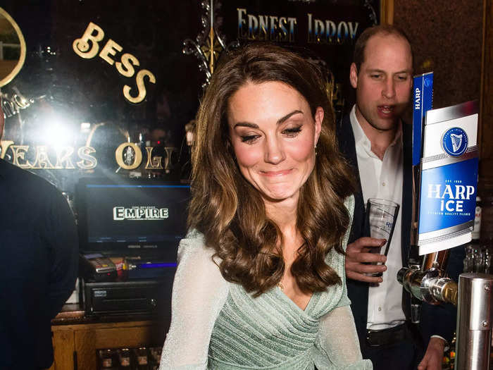 Kate Middleton served beer on a 2019 trip to Ireland while wearing a $2,480 Missoni dress.