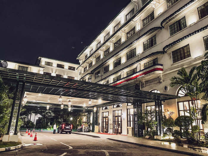 The Manila Hotel in the Philippines' capital city, Manila, is known for its high-profile clientele. It's hosted celebrities like Michael Jackson and world leaders like former US president Bill Clinton.