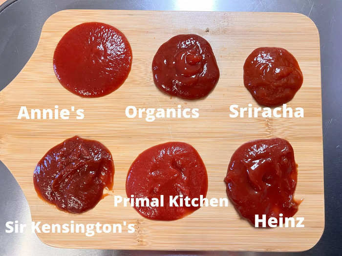 I compared six brands of ketchup you can find in many grocery stores.