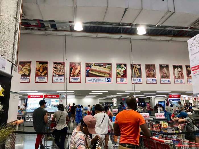 Costco is well known for its food court, which is beloved by members.