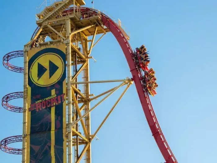 I always have to ride Hollywood Rip Ride Rockit.