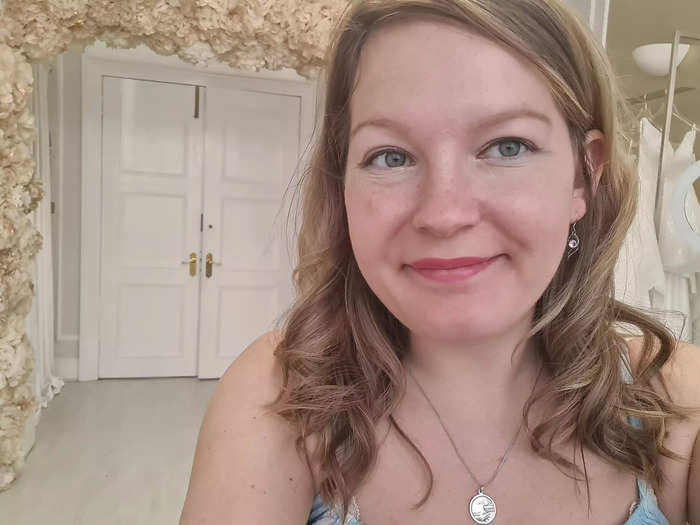 I'm not close to getting married or even engaged. Yet, I decided to go wedding dress shopping at a bridal store in Scotland, UK, earlier this week.