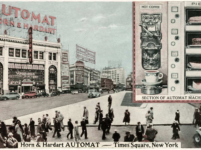 The last automat in the US - Horn & Hardart - closed in New York in 1991, but a recent trip to Amsterdam showed me that they are still thriving in the Dutch city.