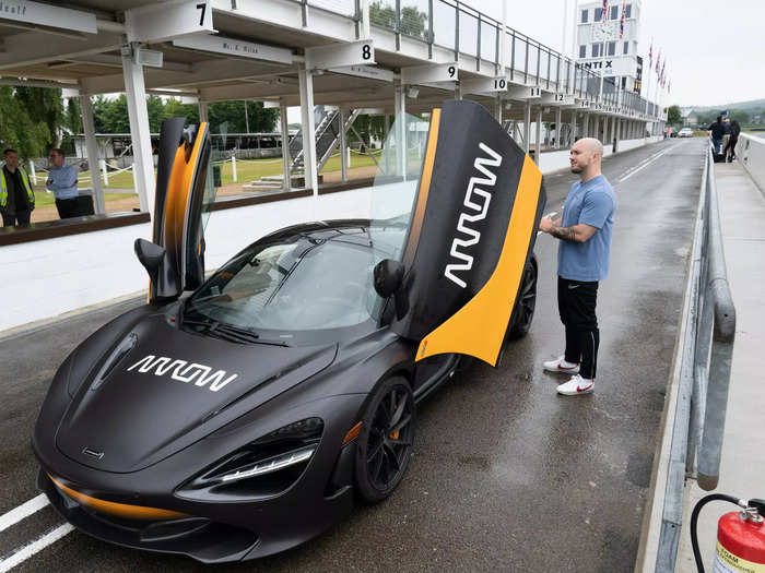 The latest SAM Car is a modified McLaren 720S Spider.