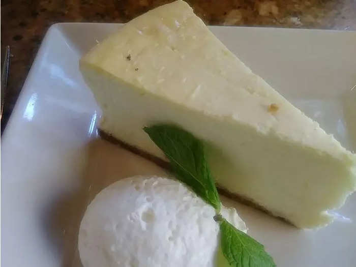 38. Low-Carb Cheesecake (Plain) - $8.95
