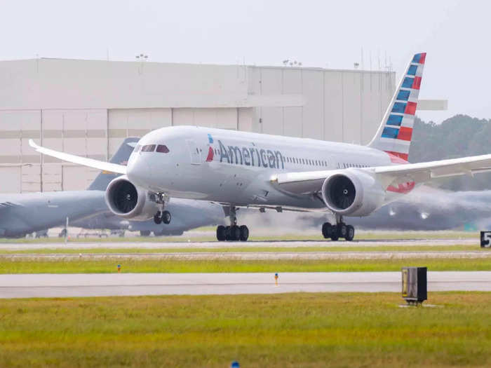 American Airlines announced Wednesday that it had taken delivery of a Boeing 787-8 Dreamliner.