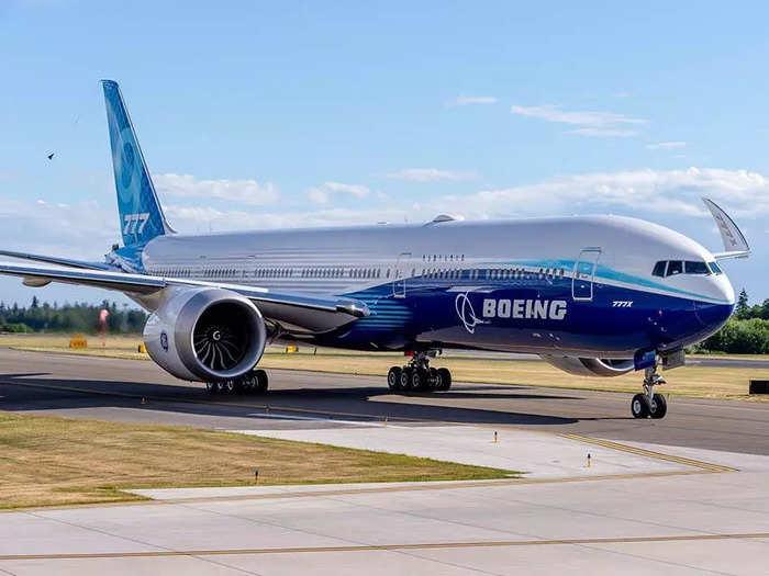 The Boing 777X is the planemaker's newest passenger aircraft, having first flown in January 2020.