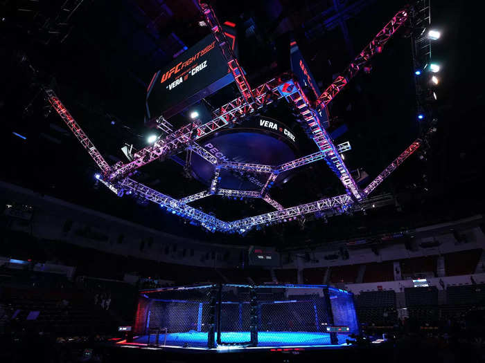 The UFC returned for a show Saturday, broadcasting a "Fight Night" event from San Diego. The 13-fight card on ESPN had a lot of thrills — from unmissable knockouts, and fighters rearranging each others' faces, to a fight of the year epic.