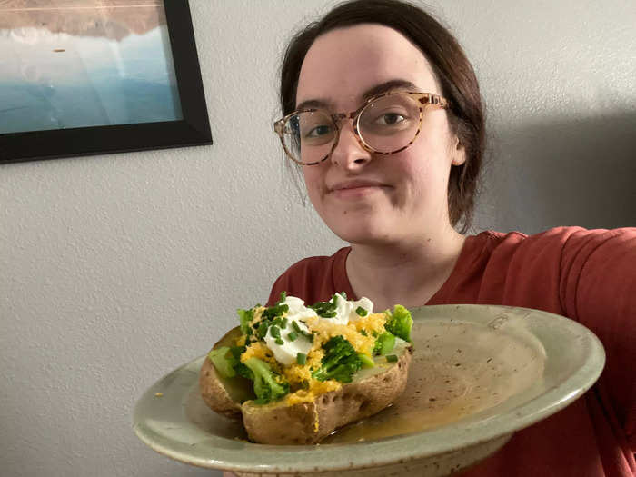 I've loved baked potatoes for as long as I can remember.