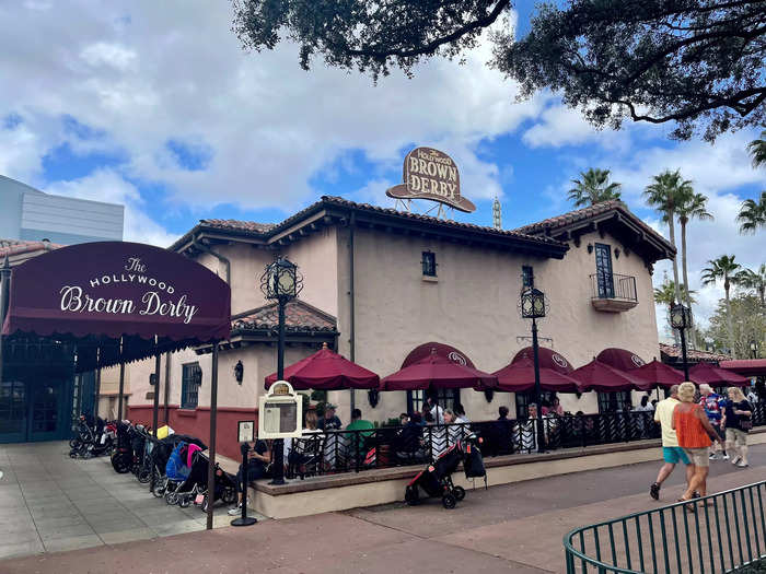 The Hollywood Brown Derby is located at Disney's Hollywood Studios.