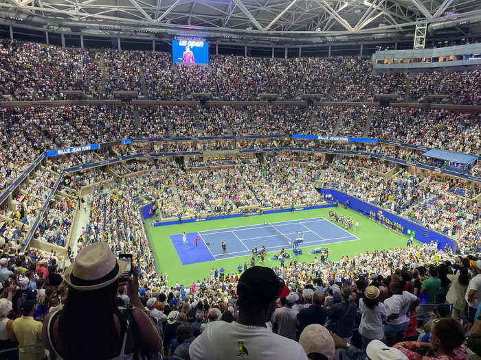 The US Open is a great celebration of tennis and New York City, so it's no wonder there's always a large turnout of fans.