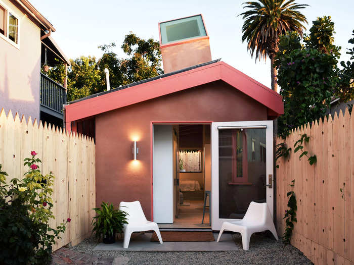 This 350-square-foot tiny home in California wasn't always the dreamy hideaway it looks like today.