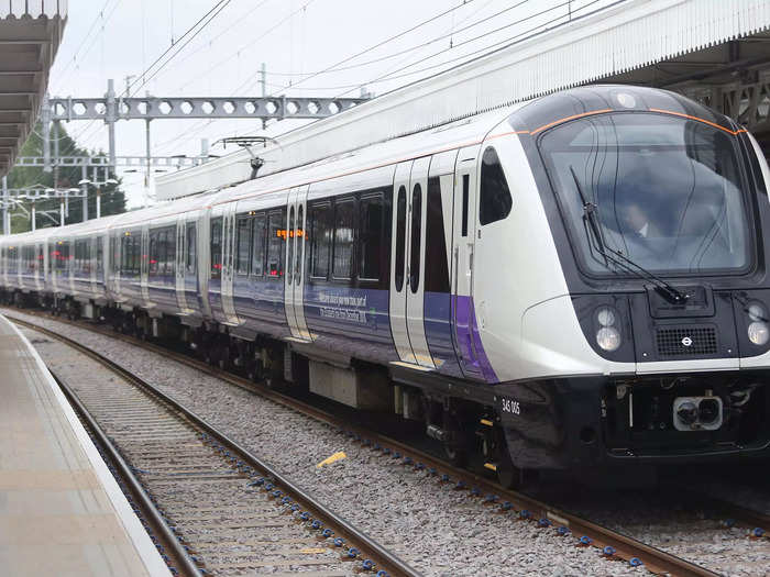 The Elizabeth line railway in London launched in May after 23 years of planning. It was named after Queen Elizabeth II, who died on September 8.