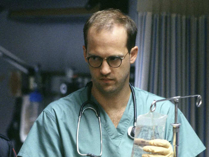Anthony Edwards delivered a powerful performance as Dr. Mark Greene in NBC's "ER."