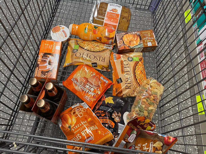 I tried 12 of Aldi's fall products that were already on shelves.