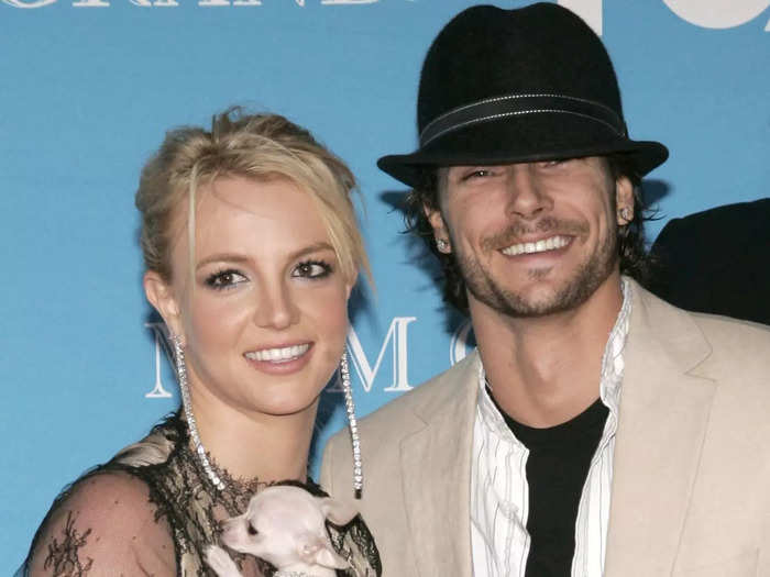 2004: Kevin Federline and Britney Spears met in the summer of 2004 and got married three months later.