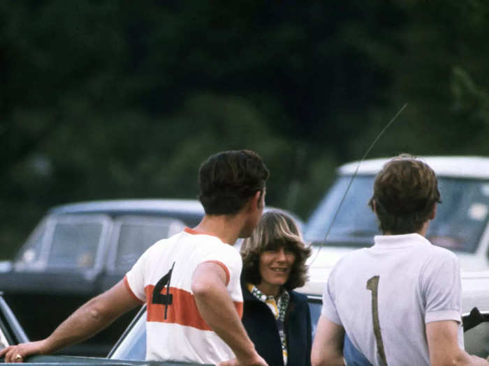 Charles and Camilla were first photographed together at a polo match in 1972, two years after they met.