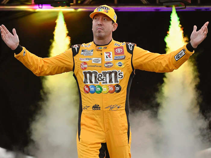 Kyle Busch today (age 37)