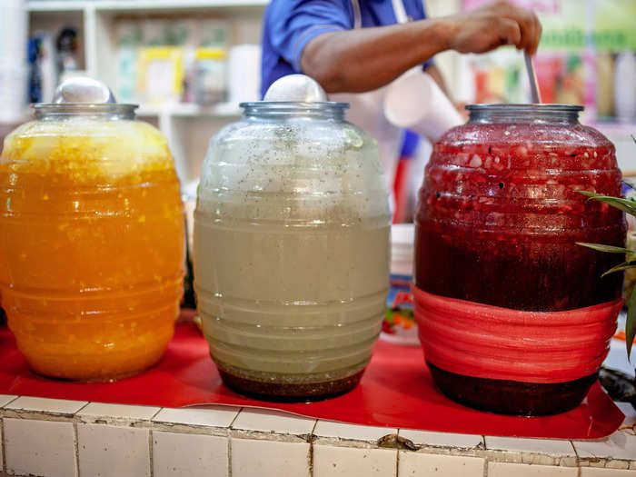 Aguas frescas are traditionally sold at taco stands in Mexico, throughout Latin America, and parts of the United States.