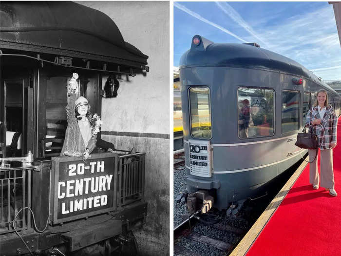 If you thought the term "red carpet treatment" originated in Hollywood, you're wrong. The first-ever crimson runway rolled out for the stars actually led to this train: The 20th Century Limited.