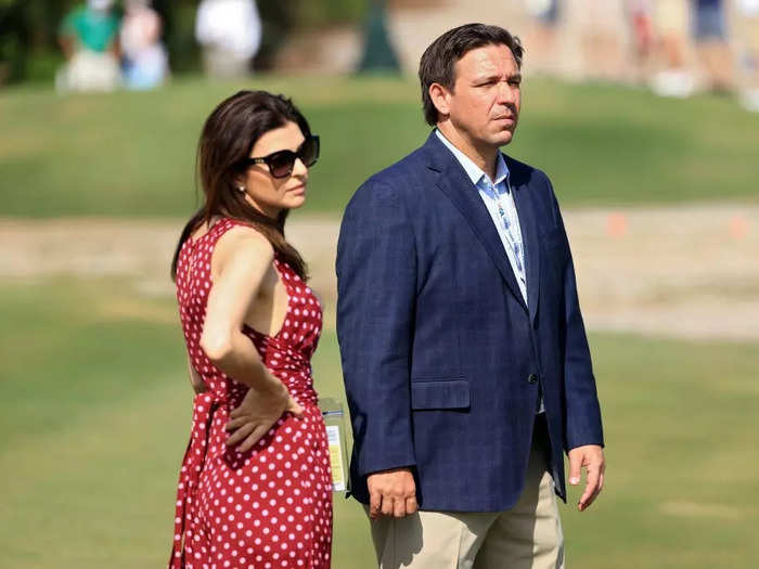 2007: Ron DeSantis was deployed to Iraq as a lawyer for SEAL Team One after he and Casey Black started dating.