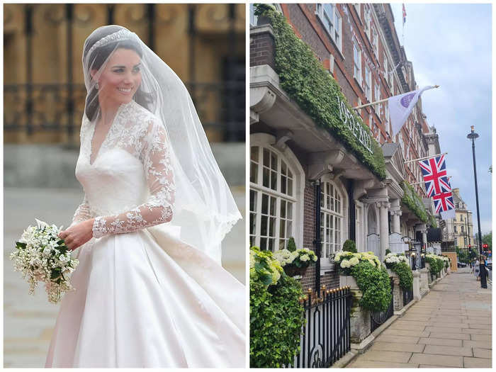 The Goring is a luxury hotel in London that Kate Middleton stayed in the night before her royal wedding.