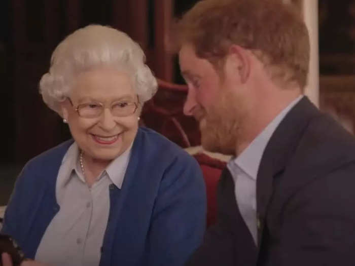 In 2012, Prince Harry said Queen Elizabeth was "very normal" as a grandmother.